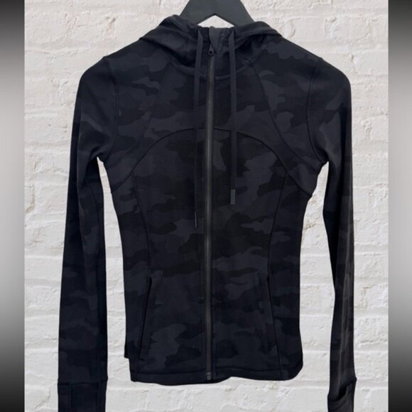 Lululemon Define Jacket in camo deep coal  2 - Picture 1 of 5